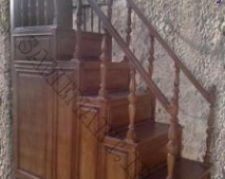 ساخت منبر مسجد منبر یک پله چوبی ثامن