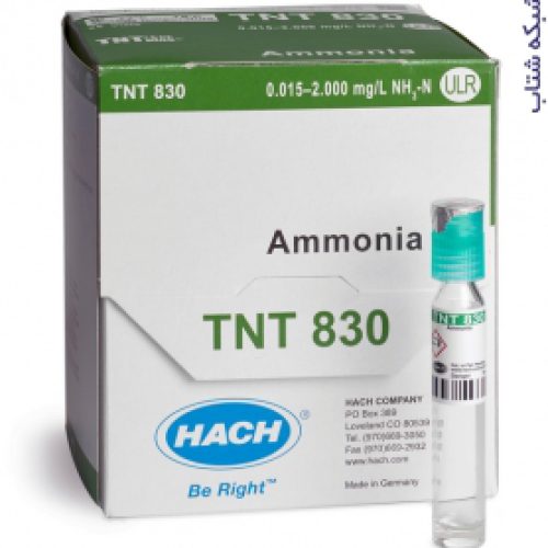 تست ویال تی ان تی پلاس آمونیاک – هک – Hach – Ammonia TNTplus Vial Test, ULR