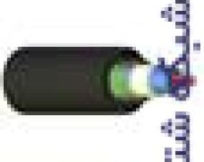 کابل فیبر نوری 24 کور Fiber Optic Nexans Single Mo