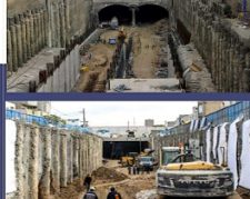 اجرای پروژه حفر وپوشش
