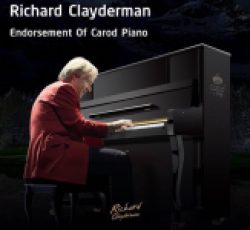 پیانو اروپایی ، لاکچری، ریچارد کلایدرمن، اکشن کربن فایبر، بکشتاین، کارود، تویاما، پیانو دست ساز، چوب اسپروس.