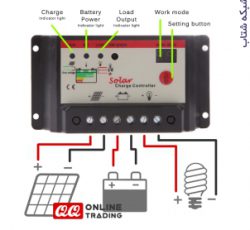 کنترل شارژ خورشیدی (شارژر کنترلر خورشیدی)