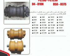 رولیک های پایین و بالای بلدوزر و بیل مکانیکی