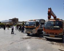 جرثقیل امداد خودرو و خودروبر در اصفهان