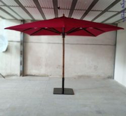 چتر پایه وسط استیل سه متر