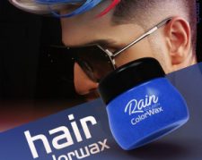 واکس مو رنگی گلدن رین رنگ آبی مدل  ultra شماره Cr27.6