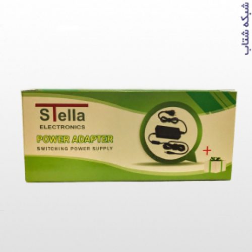 فروش آداپتور ۱۲ ولت ۲ آمپر استلا STELLA 12V 2A adapter با یک سال گارانتی