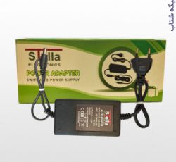 فروش آداپتور ۱۲ ولت ۲ آمپر استلا STELLA 12V 2A adapter با یک سال گارانتی