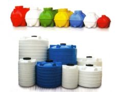 مخازن پلی اتیلنی – پلاستیکی افقی و عمودی 100 لیتری تا 1000 لیتری .