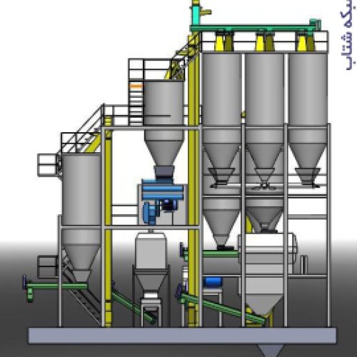 فروش اقساطی خط تولید خوراک دام و طیور و آبزیان