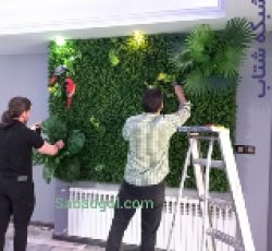 طراحی و اجرای دیوارسبز،گرین ول و دیوار گل و محوطه سبز با گلها و گیاههان خارجی با کیفیت