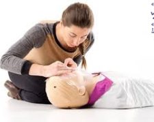 مانکن گاییددار آموزشی CPR  نیم تنه