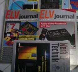 مجلات E.L.V آلماني الكترونيك كاربردي با سی.دی نرم افزارها و مدارات پیشرفته