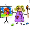 آموزش طراحی و نقاشی بانوان و کودکان سیاه قلم رنگ روغن پاستل مدادرنگی
