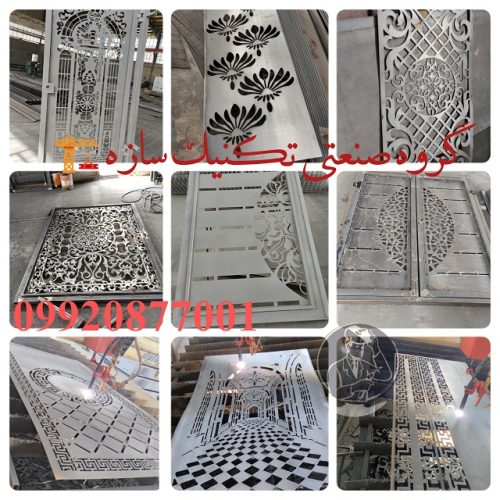 ساخت درب سی ان سی فلزی در شیراز گروه صنعتی تکنیک سازه