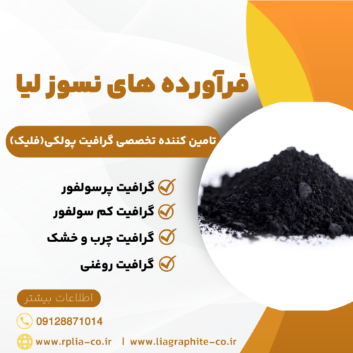 فروش ویژه انواع پودر گرافیت