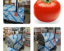 دستگاه آب گیری گوجه شرکت احلام 500کیلویی
