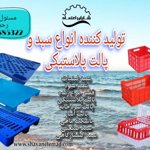 سبد درجه1،سبد ماهی /پالت پلاستیکی،پالت سفید