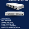 سوئیچ روتر میکروتیک CRS326-24G-2S+RM