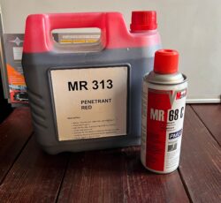 مایع نفوذ کننده penetrant برند ام ار شیمی مدل MR313