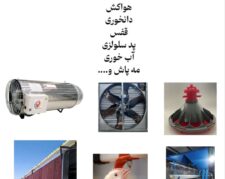 تجهیزات مرغداری هیتر هواکش