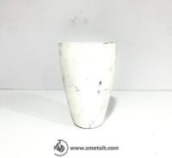 بوته آلومینا 5 کیلوگرمی مخصوص کوره القایی