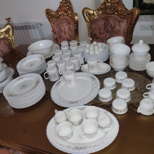 سرویس آرکوپال 137 تکه اصل فرانسه لیمینارک طرح ویکتوریا