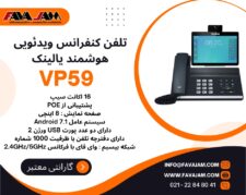 تلفن کنفرانس ویدئویی هوشمند یالینک VP59