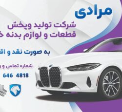 شرکت تولید و پخش لوازم بدنه خودرو