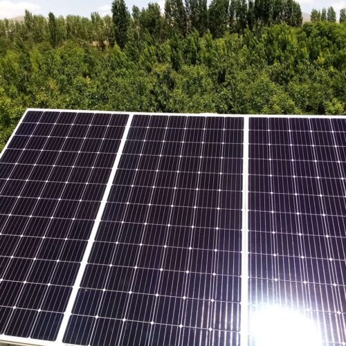 اجرای نیروگاه خورشیدی