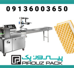 خرید دستگاه بسته‌بندی بستنی حصیری با قابلیت تنظیم ابعاد و سرعت