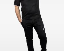 ست تیشرت شلوار مشکی مردانه آستین کوتاه Nike pluse مدل 1877