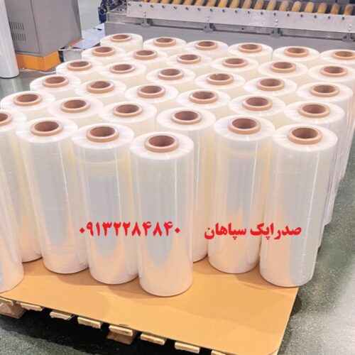 تولید نایلون استرچ صنعتی ، شیرینگ وحبابدار