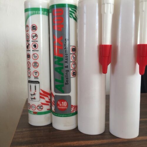 کاتریج چسب سیلیکون تولید کاتریج چسب اکواریوم  پحش عمده کاتریج خام.در سایزهای 47 و 50 میل