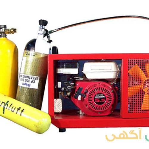 شارژ کپسول پی سی پی و تست هیدرواستاتیک .