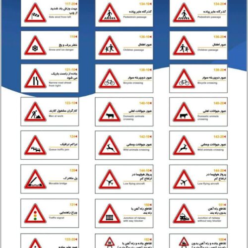 تابلو های ترافیکی – تابلوهای راهنمایی و رانندگی آذین سازه اصفهان