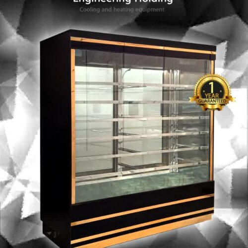 یخچال ایستاده دو طرف شیشه (ریتون شاپ)